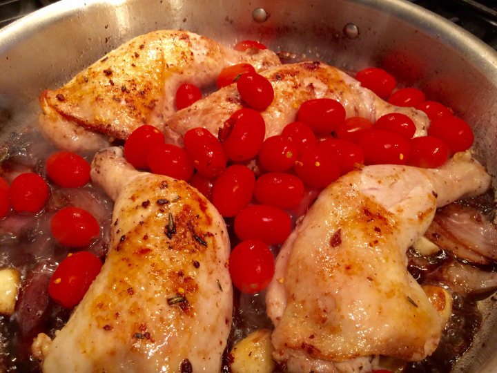 The tomatoes and chilies